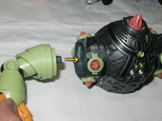 HGUCゾック(プラモデル,ガンダム)の製作