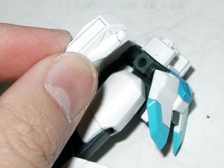 HGフォースインパルスガンダム製作(プラモデル)