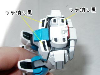 HGフォースインパルスガンダム製作(プラモデル)