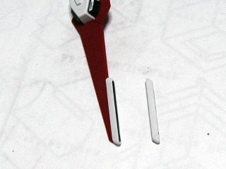 HGフォースインパルスガンダム製作(プラモデル)