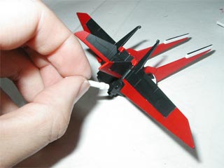 HGフォースインパルスガンダム製作(プラモデル)