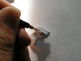 HGフォースインパルスガンダム製作(プラモデル)