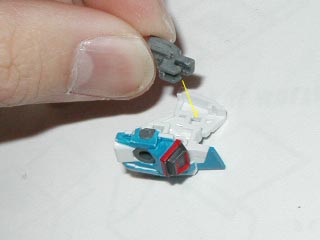 HGフォースインパルスガンダム製作(プラモデル)
