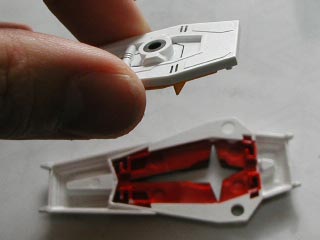 HGフォースインパルスガンダム製作(プラモデル)