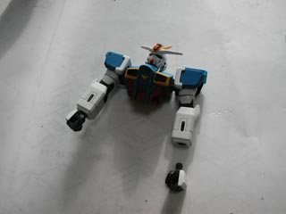 HGフォースインパルスガンダム製作(プラモデル)