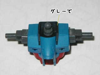 HGフォースインパルスガンダム製作(プラモデル)