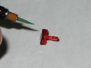 HGフォースインパルスガンダム製作(プラモデル)