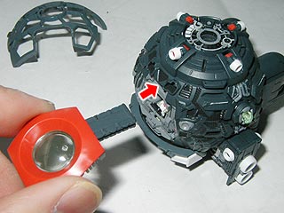 MGボールの製作(ガンダム,プラモデル)
