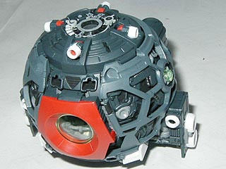 MGボールの製作(ガンダム,プラモデル)