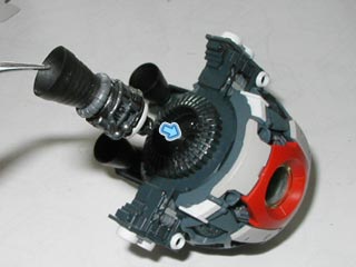 MGボールの製作(ガンダム,プラモデル)