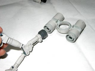 MGボールの製作(ガンダム,プラモデル)
