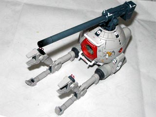 MGボールの製作(ガンダム,プラモデル)