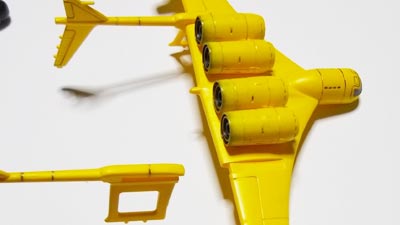 ガンプラ　ミデア輸送機　ガンダム