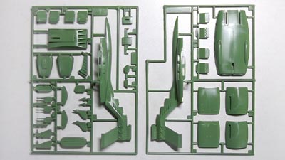 1/1200ムサイ　プラモデル(ガンダム)