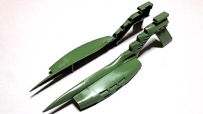 1/1200ムサイ　プラモデル(ガンダム)