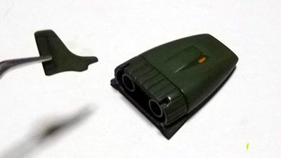 1/1200ムサイ　プラモデル(ガンダム)
