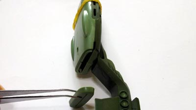 1/1200ムサイ　プラモデル(ガンダム)