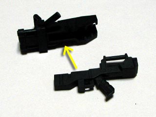 HGUC陸戦型ガンダムの製作(プラモデル)