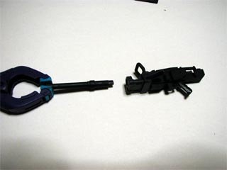 HGUC陸戦型ガンダムの製作(プラモデル)