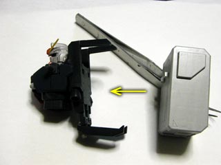 HGUC陸戦型ガンダムの製作(プラモデル)