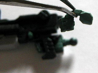 HGUC陸戦型ガンダムの製作(プラモデル)