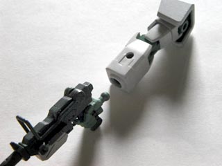 HGUC陸戦型ガンダムの製作(プラモデル)