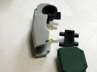 HGUC陸戦型ガンダムの製作(プラモデル)