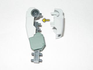 HGUC陸戦型ガンダムの製作(プラモデル)