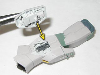 HGUC陸戦型ガンダムの製作(プラモデル)