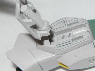 HGUC陸戦型ガンダムの製作(プラモデル)