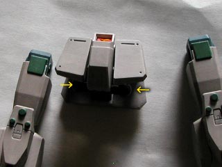 HGUC陸戦型ガンダムの製作(プラモデル)