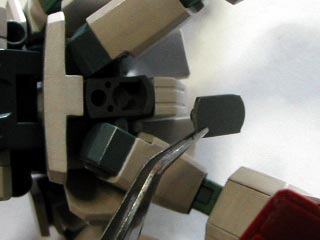HGUC陸戦型ガンダムの製作(プラモデル)