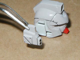 HGUC陸戦型ガンダムの製作(プラモデル)