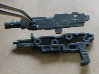 HGUC陸戦型ガンダムの製作(プラモデル)