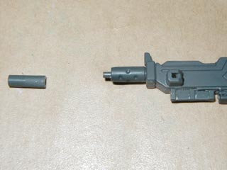 HGUC陸戦型ガンダムの製作(プラモデル)