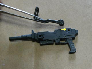 HGUC陸戦型ガンダムの製作(プラモデル)