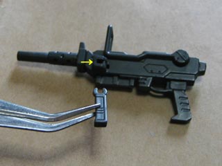 HGUC陸戦型ガンダムの製作(プラモデル)