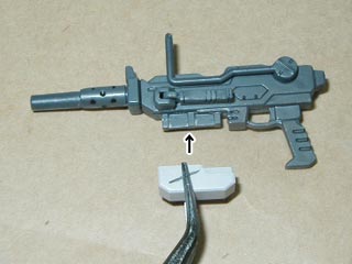HGUC陸戦型ガンダムの製作(プラモデル)