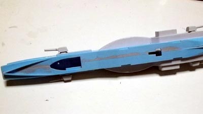 1/1200サラミス（ガンダム,プラモデル）