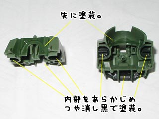 HGザクウォーリアの製作