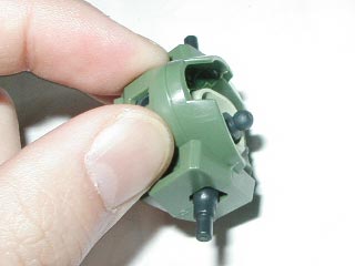HGザクウォーリアの製作