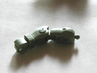ザクウォーリアの製作（ガンダム,プラモデル）