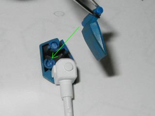 HGUCゼータガンダムの製作(プラモデル)