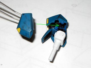 HGUCゼータガンダムの製作(プラモデル)