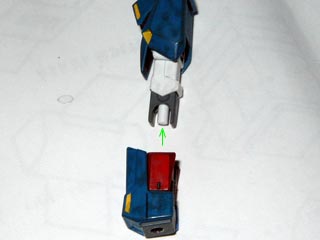 HGUCゼータガンダムの製作(プラモデル)