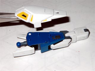 HGUCゼータガンダムの製作(プラモデル)