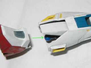 HGUCゼータガンダムの製作(プラモデル)
