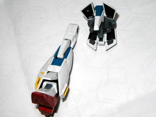 HGUCゼータガンダムの製作(プラモデル)