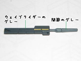 HGUCゼータガンダムの製作(プラモデル)