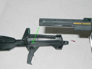 HGUCゼータガンダムの製作(プラモデル)